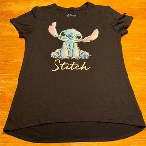 Disney Black Stitch Short Sleeve Tee